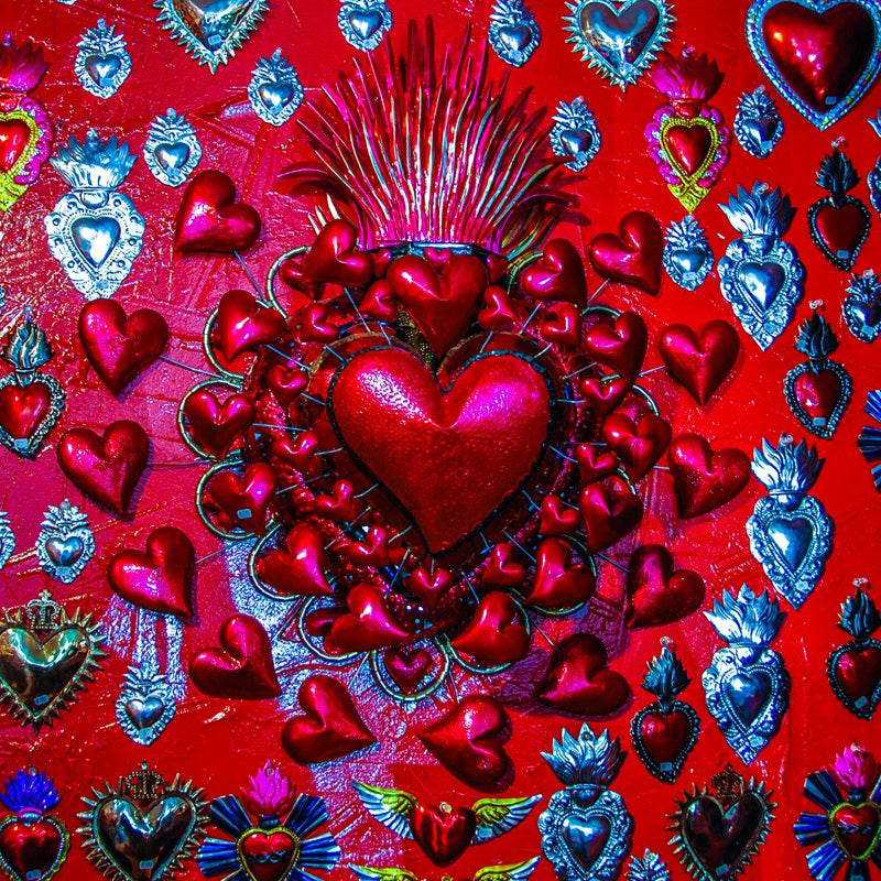 Heart To Heart... Canvas Print by D Davila