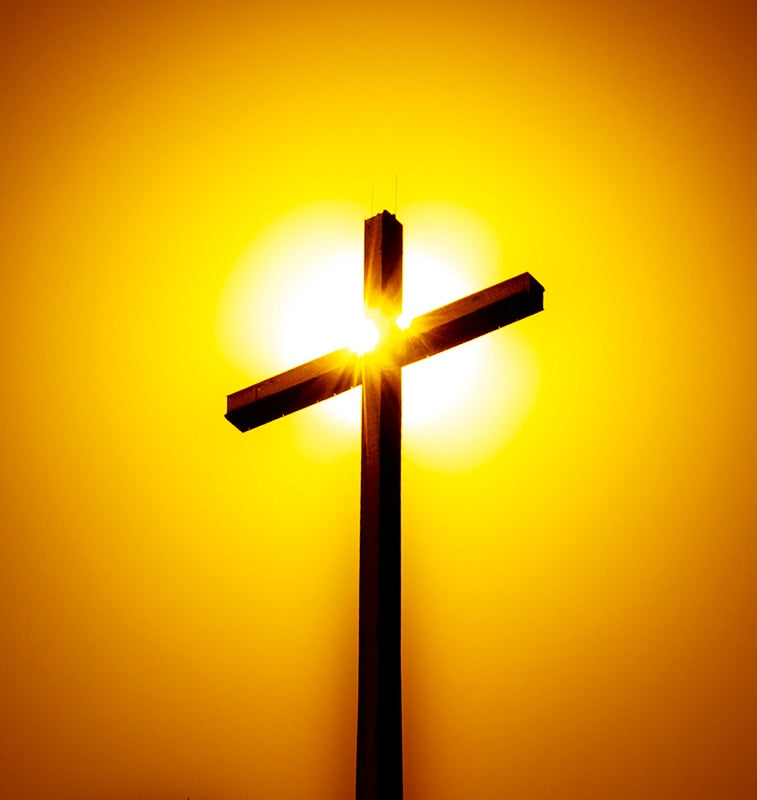 In The Shadow Of The Cross // Canvas Print by D Davila